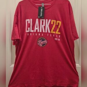 Caitlin Clark #22 Indiana Fever WNBA T-Shirt | 500 Level | Women's XXL | NWT